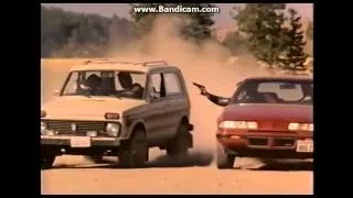 Бегущий во времени / Time Runner (1993) Car Chase Scene.