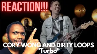 MANLEY'S REACTION | Cory Wong and Dirty Loops - Turbo (with Henrik Linder slap bass solo)