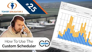 How To Use JarekP's Custom Scheduler - Tower! Simulator 3, Episode 25