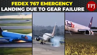 FedEx Boeing 767 Makes Emergency Landing in Istanbul After Nose-Gear Failure