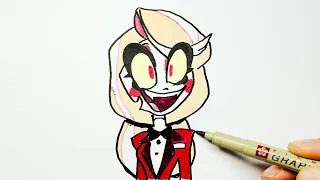 How to Draw Charlie From Hazbin Hotel