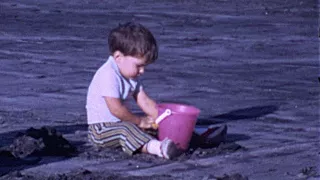 Found 8mm Home Movie Film - SAN DIEGO Beaches