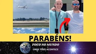 PASSAGEIRO QUE NUNCA TINHA PILOTADO UM AVIÃO FAZ POUSO NOS EUA APÓS PILOTO PASSAR MAL