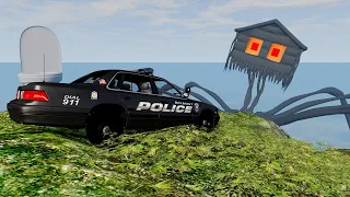 Cars vs Cliff with Head Army | BeamNG.Drive