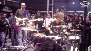 Amazing JoJo Mayer Live Performance at the Sonor Booth NAMM 2013