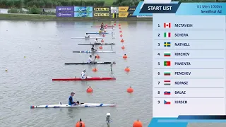 K1 Men's 1000m Semi Final A2 / 2024 Kayak Sprint European Paris Olympic Qualifier Szeged Hungary