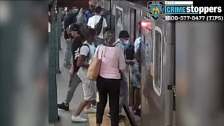 Man stabbed in head on board East Harlem subway train