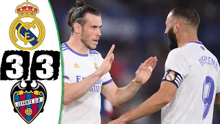 Levante vs Real Madrid 3-3 All Goals & Highlights 22/08/2021 HD