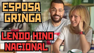 Estudando hino nacional pela primeira vez! - Ep. 467