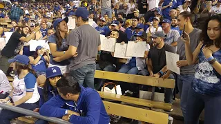 Johnathan Proposes to Yesenia at Dodger Stadium!