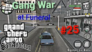 GTA: San Andreas | Los Sepulcros | Gang war at Funeral | Maze Bank Tower | Mission #25