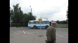 ЛАЗ-695Н на автостанції "Лубни"