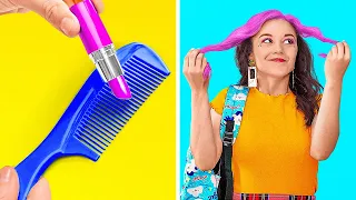 AMAZING BEAUTY HACKS EVERY GIRL SHOULD TRY! || Funny Girly Tips by 123 Go! Live