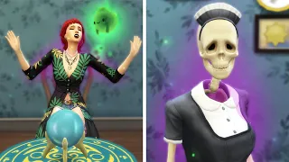 24 часа в доме с ПРИЗРАКАМИ The Sims 4 Паранормальное 👻