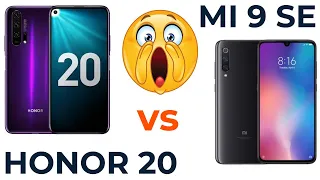 Honor 20 vs Xiaomi Mi 9 SE. Кто круче будет? Обзор сравнение!