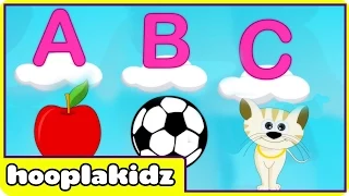 Learning Alphabets From A - Z | Phonic Song | HooplaKidz