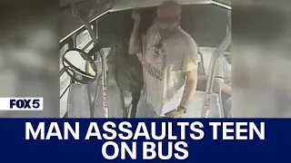 Search for man accused of sexually assaulting teen on bus