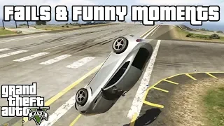 GTA 5 FAILS - #14 (GTA 5 Funny Moments Compilation)/Glitches/Fails/LOL Moments