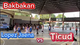 Bakbakan Lopez Jeana Norte vs Ticud