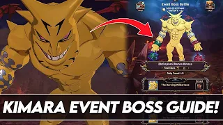 *2-3 TURN CLEARS* Kimara Event Boss Battle Guide! (7DS Guide) Seven Deadly Sins Grand Cross