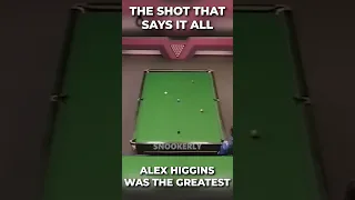 The MOMENT The World Realized Alex Higgins Was The Greatest Snooker Player! 👀