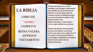 ORIGINAL: LA BIBLIA LIBRO DE " DANIEL " COMPLETO REINA VALERA ANTIGUO TESTAMENTO