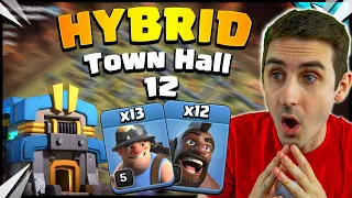 Breaking Down Hybrid at Town Hall 12! Guide to Attacks!