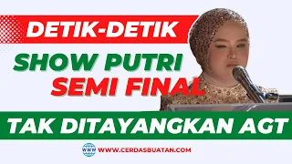 Detik-detik Perform Semi Final Putri Ariani Tak Ditayangkan AGT