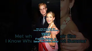 🌹 Freddie Prinze Jr. and Sarah Michelle Geller ❤️ 21 years of marriage… #celebrity #shortviral