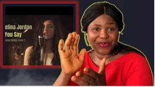 Gospel Singer Reaction to Angelina Jordan You Say #reaction #angelinajordan #laurendaigle #concert