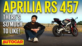 Aprilia RS 457 review - The new benchmark? | First Ride | @autocarindia1