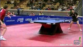 Table tennis accident..