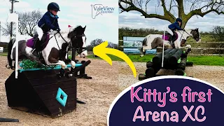 FIRST time in the XC arena! | Kitty's XC fun 🐴 Team DC Ponies 🐴