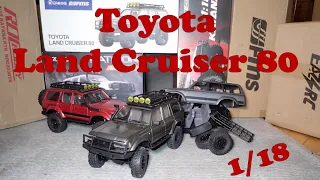 FMS Toyota Land Cruiser 80 1/18 - RocHobby Katana - EazyRC Patriot: Differences?