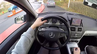 Mercedes-Benz C220 CDI W204 (2010) - POV Drive