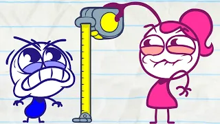 Pencilmate Can't Reach! | Animated Cartoons Characters | Animated Short Films | Pencilmation