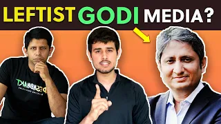 The Leftist "GODI MEDIA": Dhruv Rathee, Akash Banerjee And Ravish Kumar