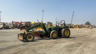 2014 John Deere 5075E MFWD Tractor - Dubai, UAE Timed Auction | 1 & 2 November 2022