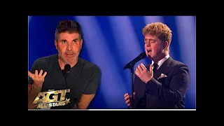 Simon Calls Him "Susan Boyle's Grandson"! British High School Teacher on AGT All-Stars