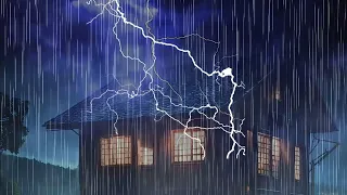 Thunderstorm and Lightning - Heavy Rain and Thunder Sounds for Sleeping, Sleep Well, Relax