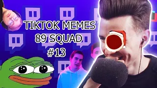 ХЕСУС СМОТРИТ: ПОДБОРКА МЕМОВ ИЗ ТИКТОКА С 89-ЫМ СКВАДОМ | TIKTOK MEMES 89 SQUAD #13