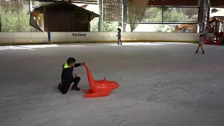 Patinoire de La Clusaz été 2021, vacances à la montagne découverte des villages de La Haute Savoie.