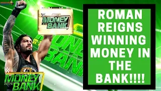 ROMAN REIGNS Winning MONEY IN THE BANK??!!