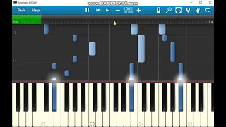 恋は水色　防災行政無線チャイム　Synthesia