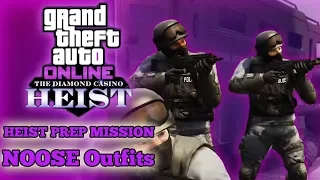 GTA Online Casino Heist Prep Mission - NOOSE Outfits