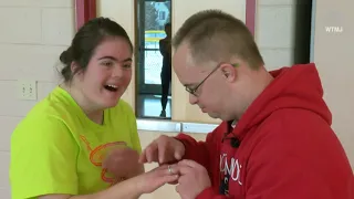 Special Olympics couple gets engaged at place they first met