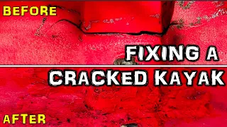 How To Fix A Crack in a Kayak [Plastic Welding]