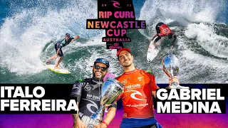 Gabriel Medina vs. Italo Ferreira! FINAL HEAT REPLAY Rip Curl Newcastle Cup presented by Corona