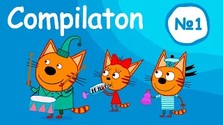 La Famille Chat | Compilation des épisodes 1-10  | Dessins animés pour enfants