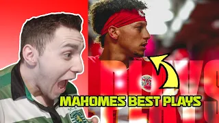 Soccer Fan Reacts To Patrick Mahomes Best Plays... So Far | **REACTION**